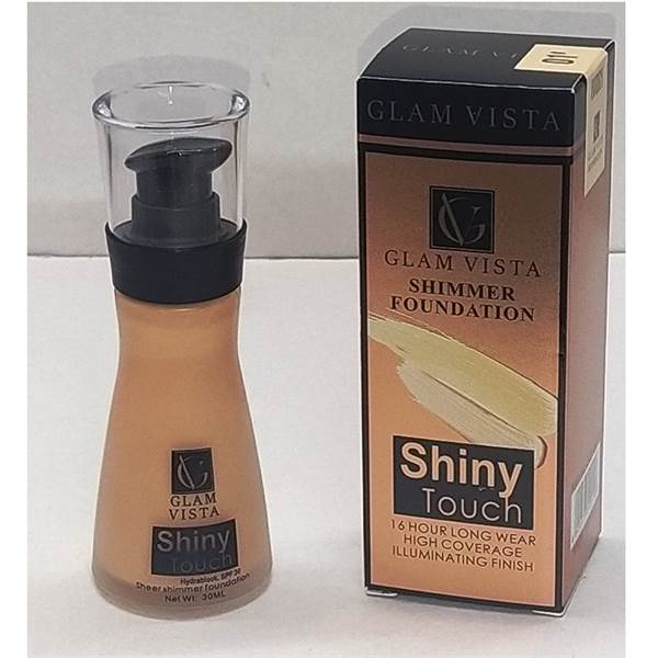 DMS INDIA Glam-Vista Shimmer Foundation Shiny Touch. (Shade 01)
